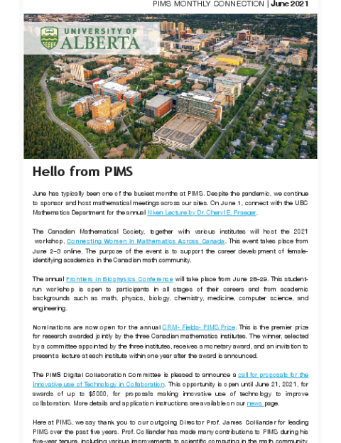PIMS Connection - June 2021
